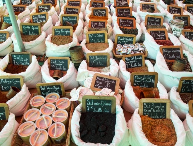Marché provençal de Saint Tropez