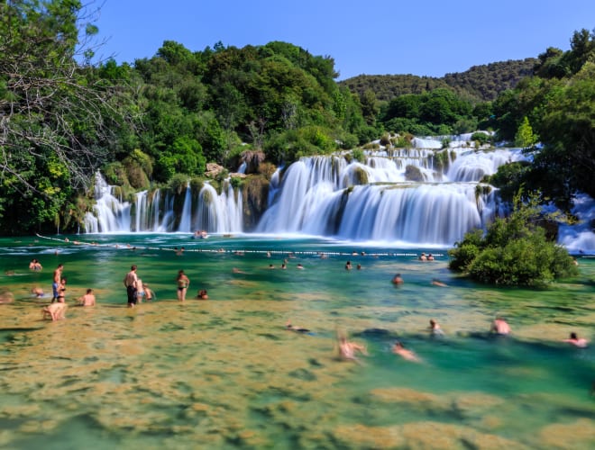 Sibenik, Krka-Nationalpark