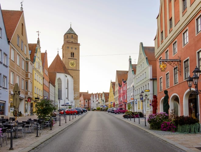 Donauwörth, Reichsstraße