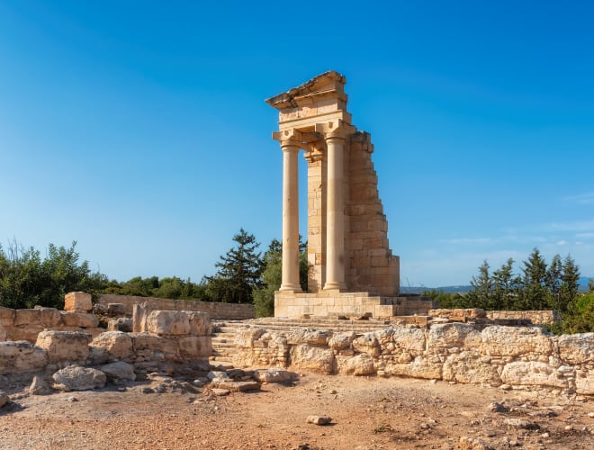 Episkopi, Heiligtum des Apollo Hylates