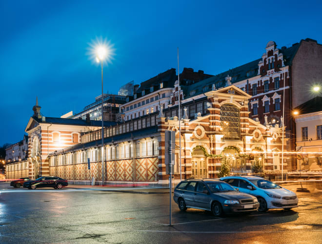 Helsinki, Marktplatz, Kauppahalli