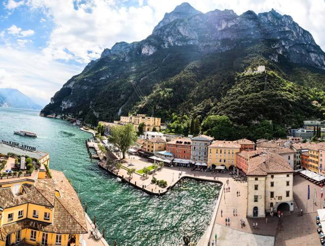 Riva del Garda, Blick vom Torre Apponale