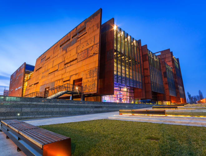 Gdansk/Danzig, Europäisches Zentrum der Solidarnosc