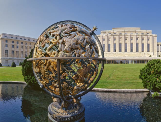 Genf, Palais des Nations