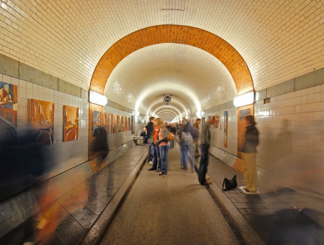 Hamburg, Alter Elbtunnel