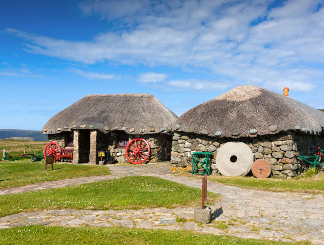Isle of Skye/Kilmuir, Skye Museum of Island Life