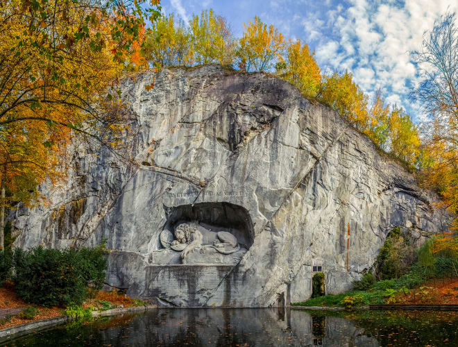 Luzern, Löwendenkmal