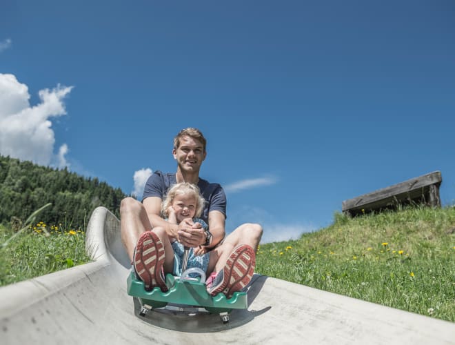 Maria Alm, Sommerrodelbahn Biberg-Saalfelden