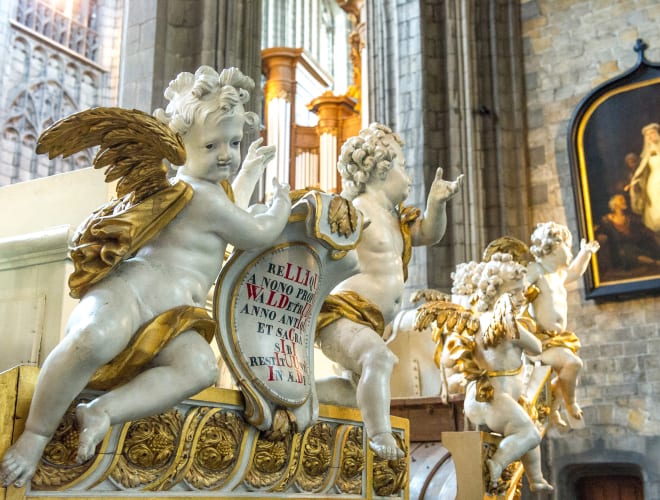 Mons, Stiftskirche Ste-Waudru