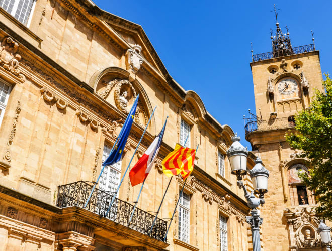 Aix-en-Provence, Place de l'Hôtel-de-Ville