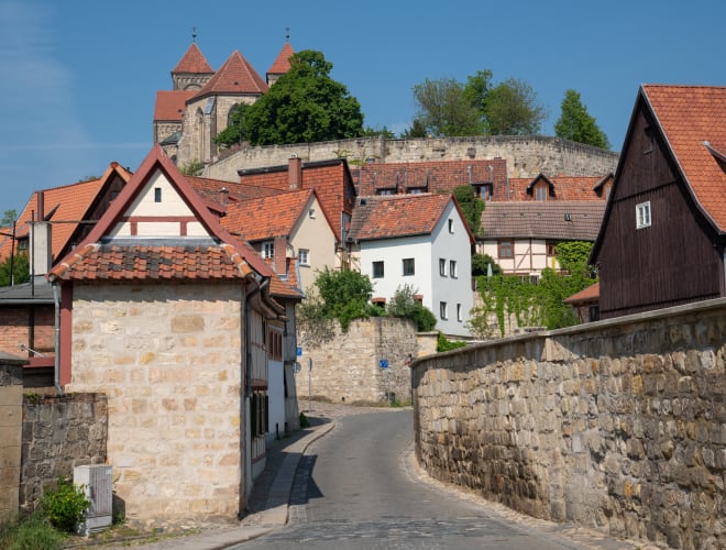 Quedlinburg, Schlossberg und Stiftskirche
