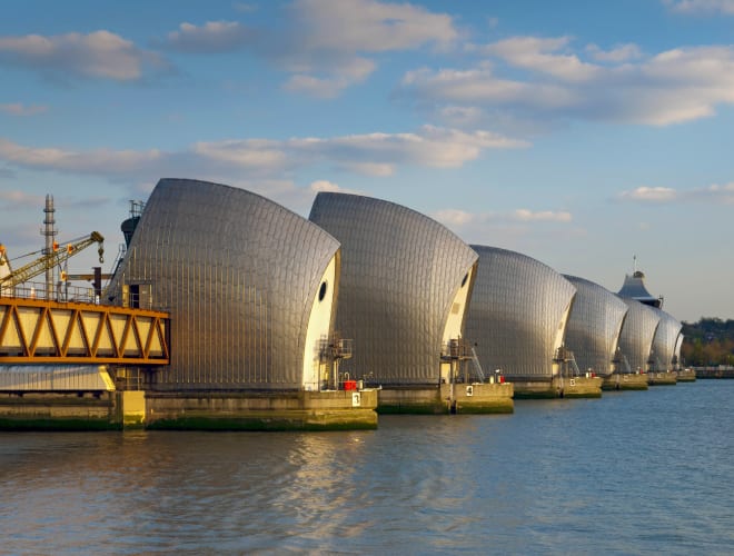London, Thames Flood Barrier