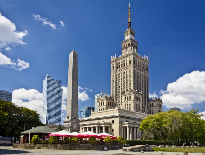 Warszawa, Kulturpalast