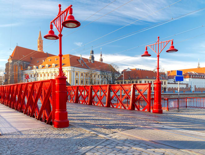 Wroclaw, Sandinsel
