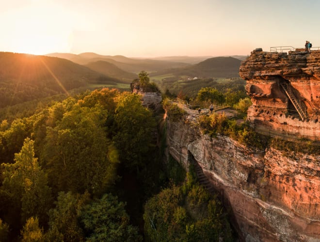 Dahn, Wandern im Pfälzerwald