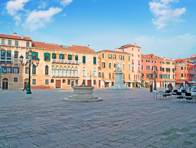 Venedig, Campo Santo Stefano