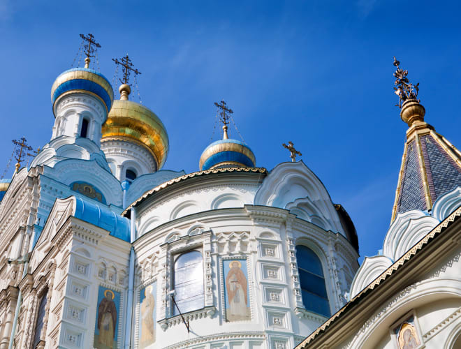 Karlovy Vary, Russische Kirche St. Peter und Paul