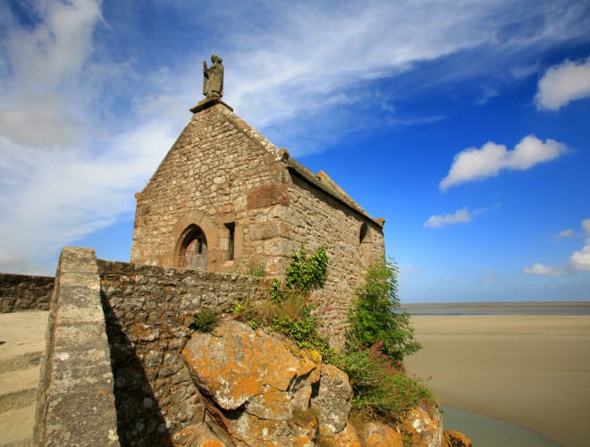 Le Mont-Saint-Michel, Chapelle Saint-Aubert