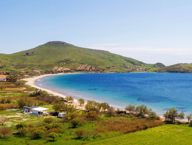 Limnos (Insel), Strände von Plati und Thanos