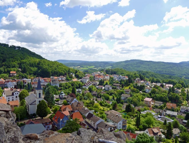 Lindenfels, Burgruine Lindenfels