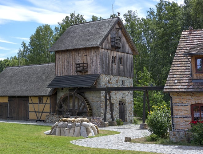 Nebelschütz, Krabat Radwanderweg