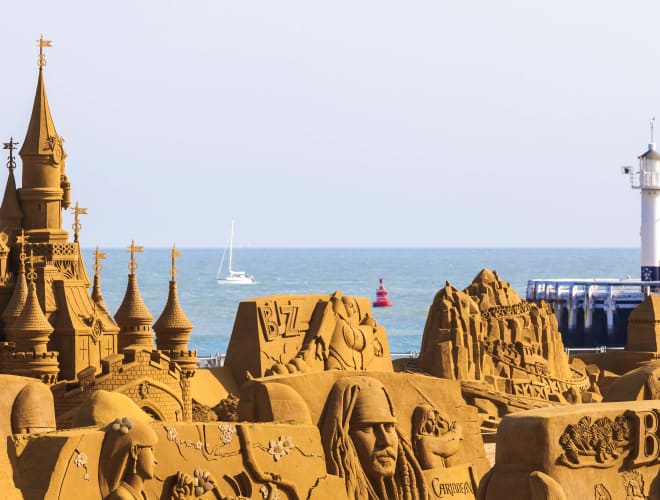 Oostende, Sandskulpturenfestival