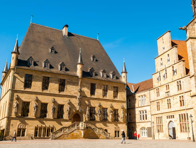 Osnabrück, Rathaus mit Friedenssaal