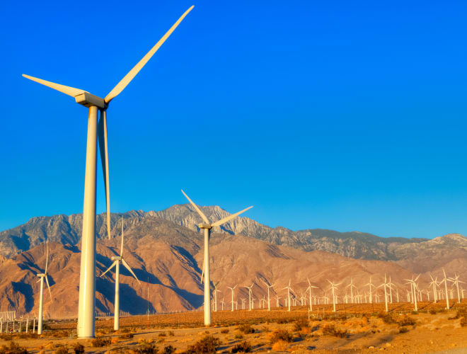Palm Springs, CA, Windmill Farms