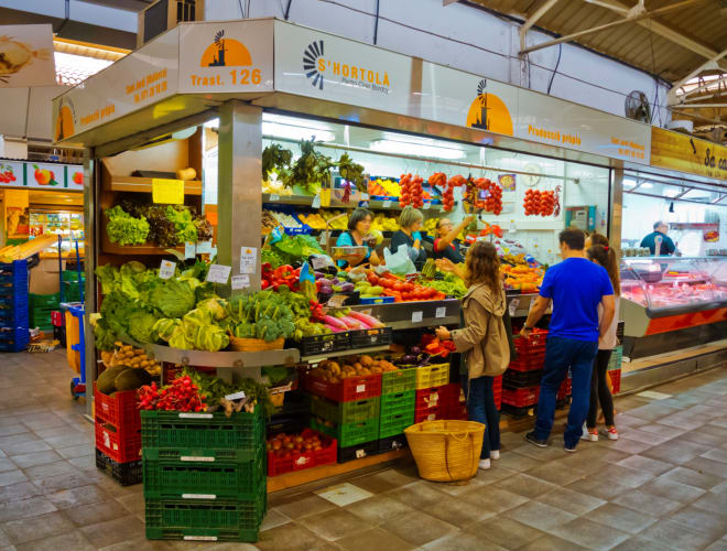 Palma de Mallorca, Mercat de Santa Catalina