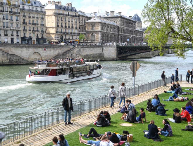 Paris, Parc Rives de Seine