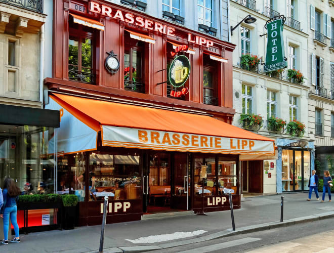 Paris, Brasserie Lipp