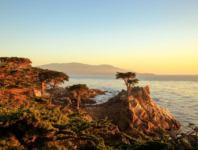 Pebble Beach, CA, 17-Mile-Drive