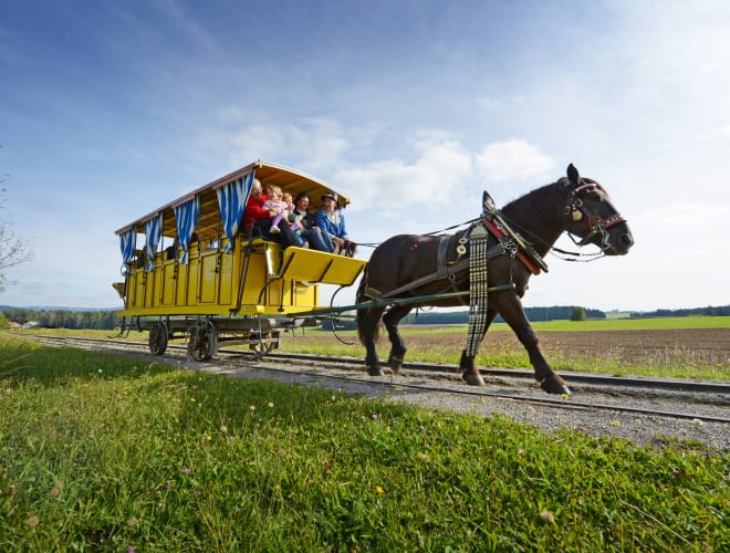 Rainbach im Mühlkreis, Pferdeeisenbahn Museum und Gaststätte