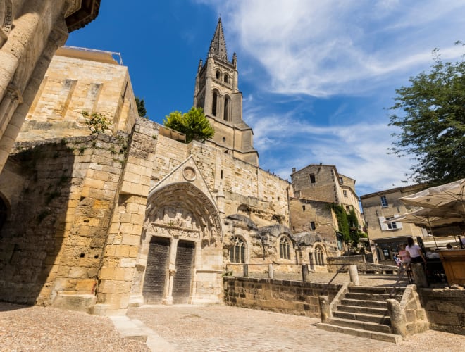 Saint-Émilion, Église monolithe de Saint-Émilion