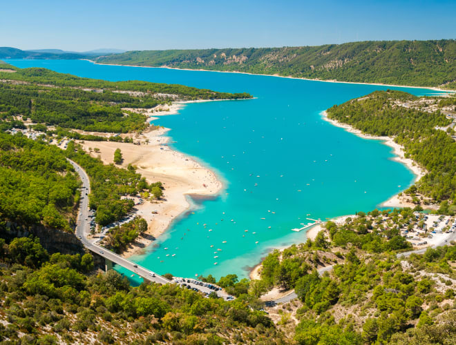Sainte-Croix du Verdon, Lac de Ste-Croix