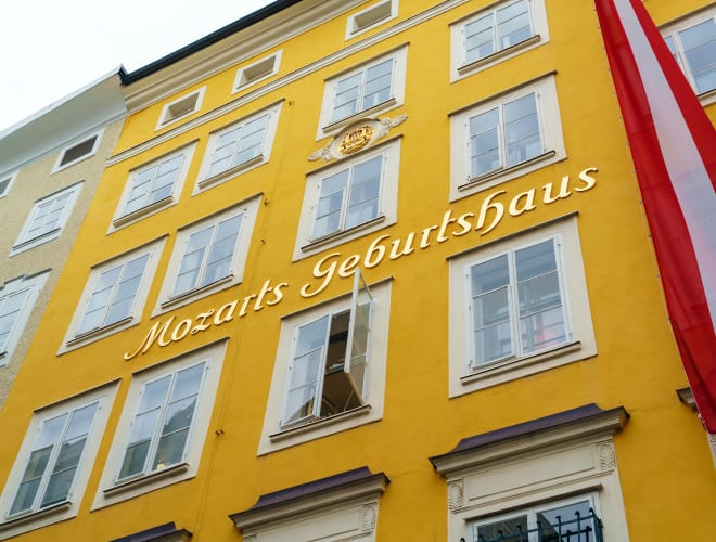 Salzburg, Mozarts Geburtshaus