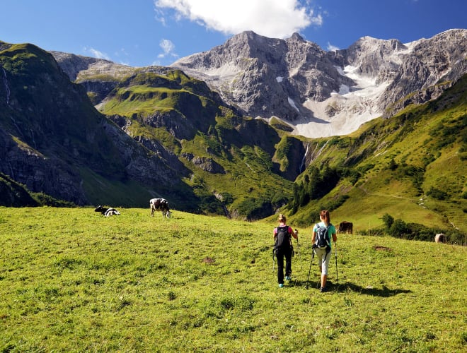 Schröcken, Steig zur Braunarlspitze
