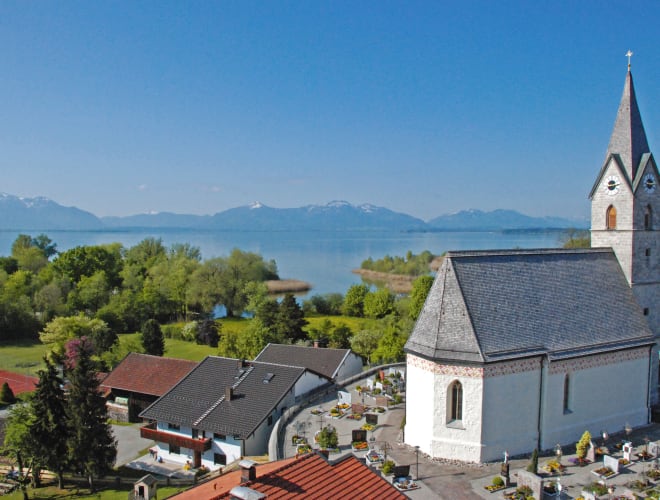 Seebruck, Pfarrkirche St. Thomas und St. Stephan
