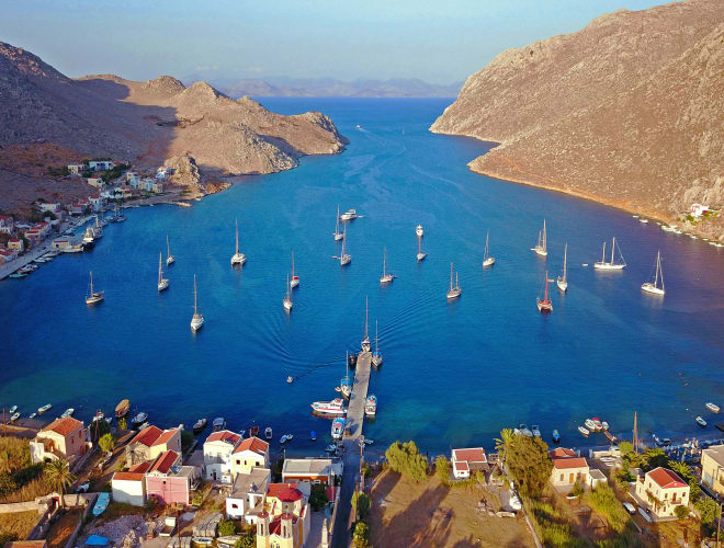 Simi (Insel Simi), Pedi-Bucht