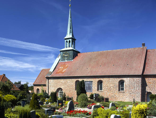 St. Peter-Ording, St. Peter-Kirche Dorf