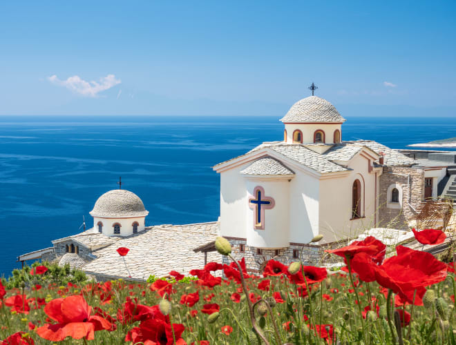 Thasos (Insel Thasos), Kloster Archangelou