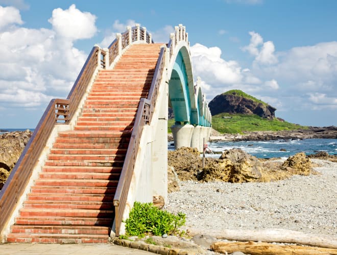 Chenggong Township, Sanxiantai Bogenbrücke