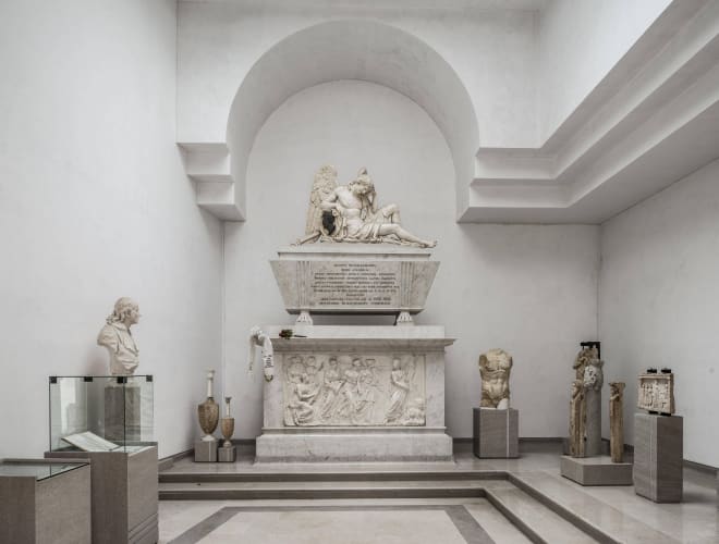 Triest, Museo d'Antichità ›J.J. Winckelmann‹