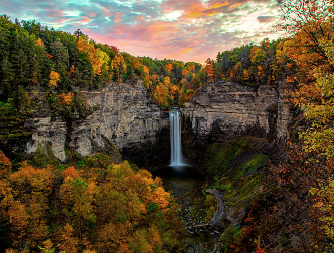 Trumansburg, NY, Taughannock Falls State Park