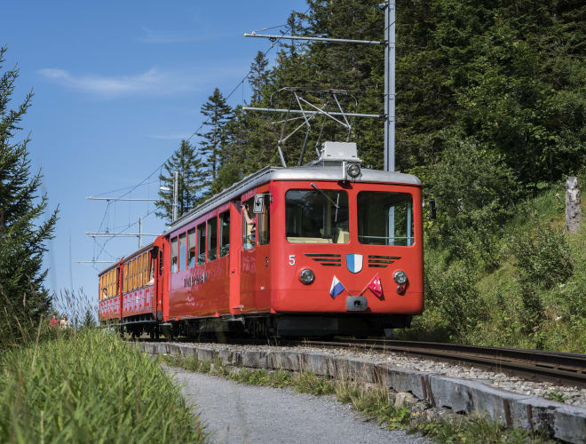 Vitznau, Zahnradbahn Vitznau