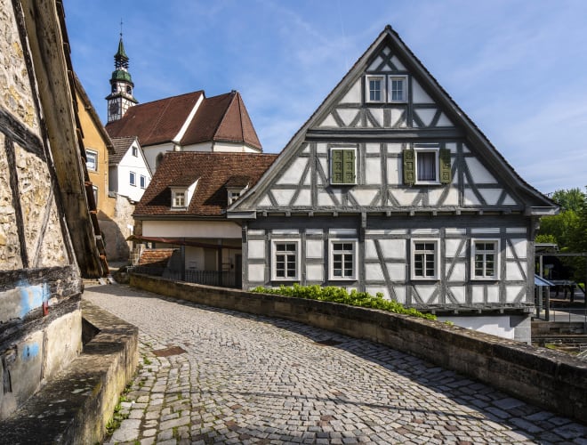 Waiblingen, Alte Stadtmauer