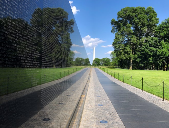 Washington D.C., Vietnam Veterans Memorial