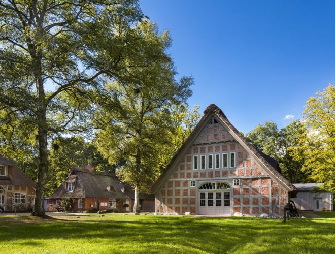 Worpswede, Haus im Schluh