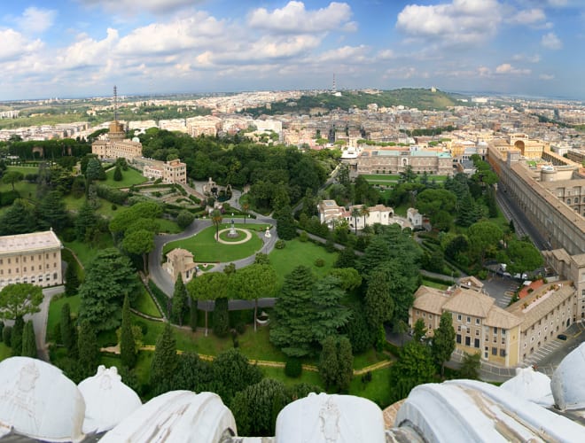 Vatikanstadt, Vatikanische Gärten