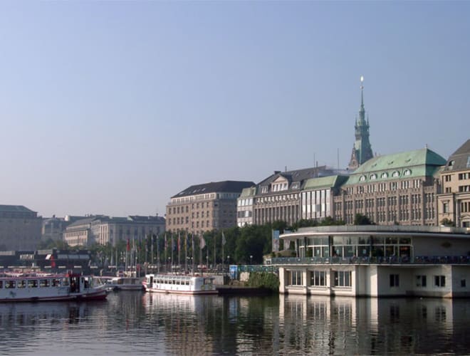 Hamburg, Jungfernstieg